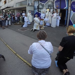 Blagdan Tijelova i tijelovska procesija u Župi bl. Ivana Merza Zagreb – Špansko